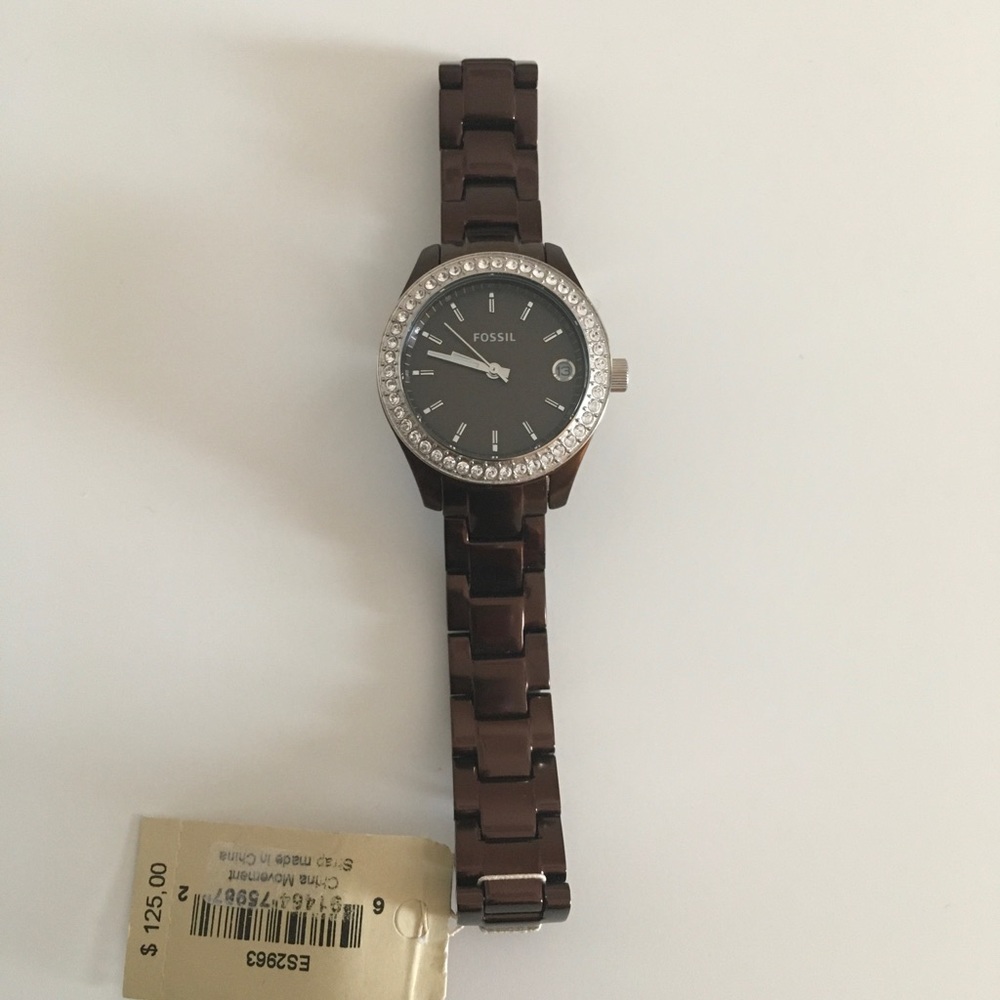Ladies Brown Fossil Watch